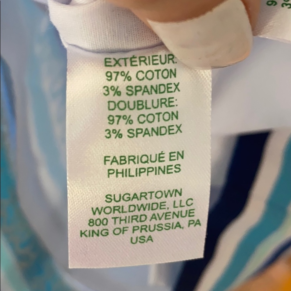 NWOT Lilly Pulitzer Mika Stretch Shift Dress Sz 4 - Picture 9 of 9